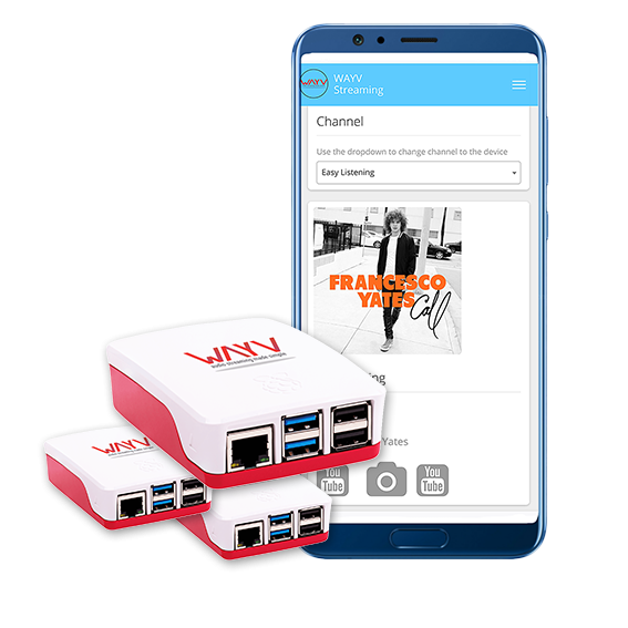 Wayv Box and Wayv control web app